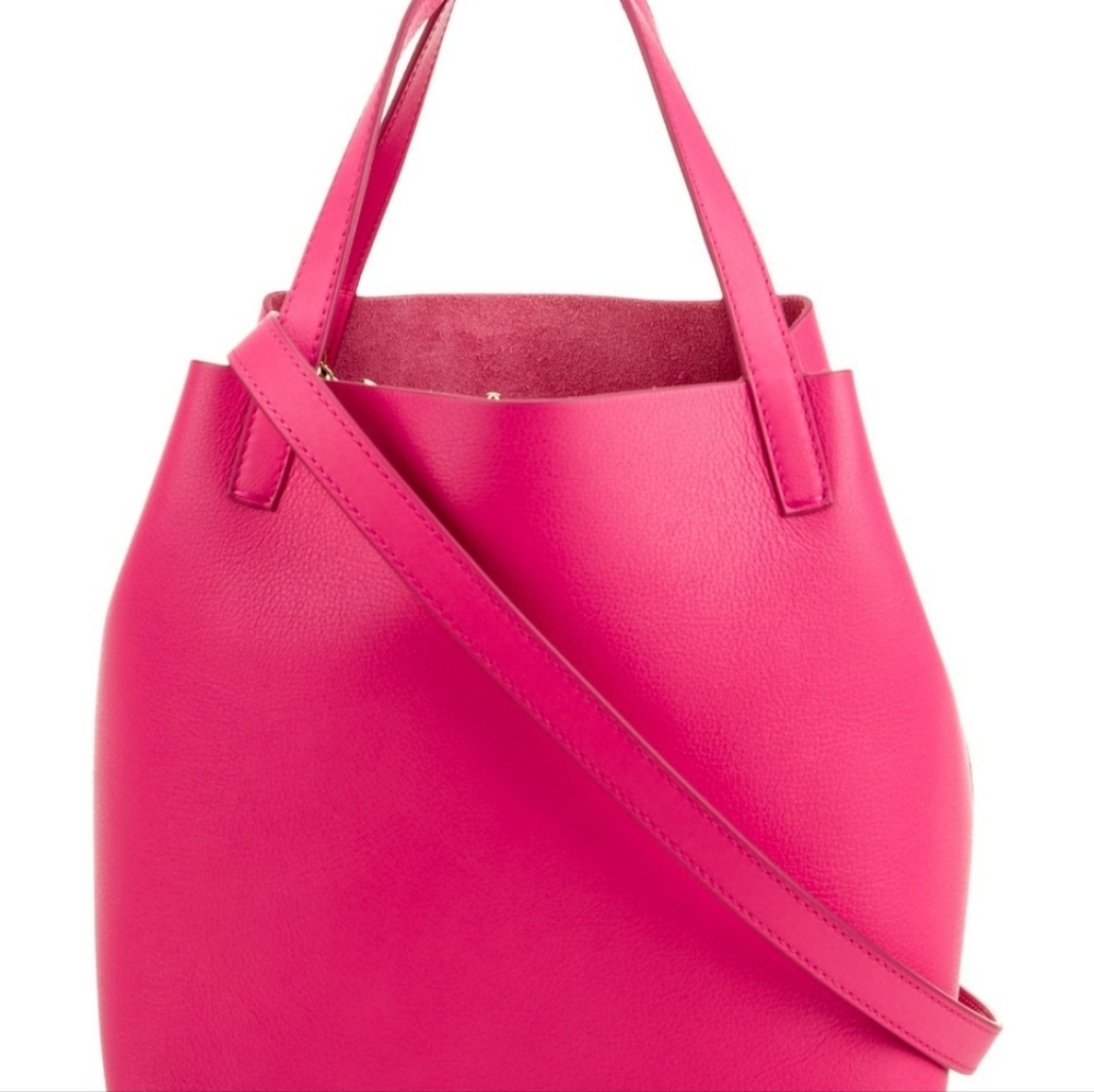 Carolina Herrera Leather Pink Handbag - Picture 4 of 6